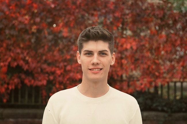 Candid senior portraits
